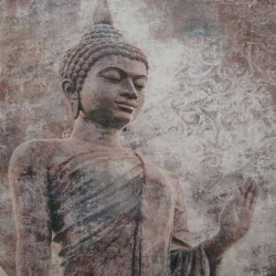 Lienzo decoración de Buda impreso tamaño mediano grande formato cuadrado decoración Zen