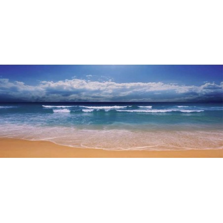 Cuadro paisaje olas marinas imagen fotográfica. Marina en lienzo playa venta online.