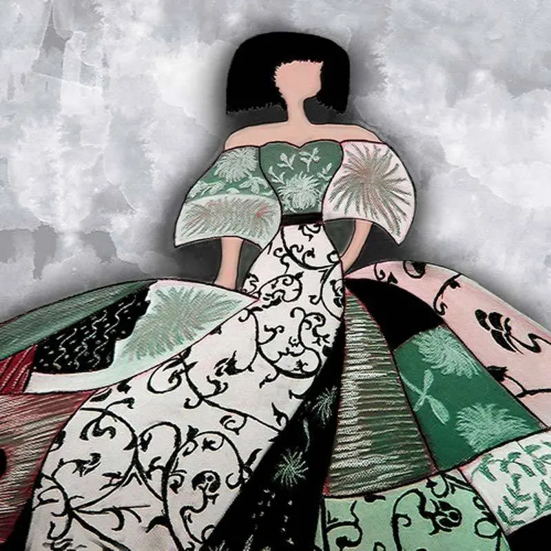 Menina moderna cuadro Meninas Modernas 