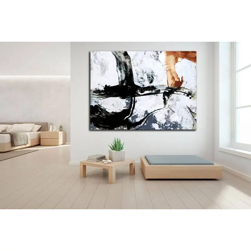 Lienzo para Salón actual Abstracto Moderno 