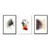 3 cuadros estilo nórdico combinados Abstracto Moderno 3 cuadros estilo nórdico combinados Abstracto Moderno