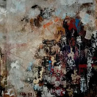 Original Lienzo Abstracto - Sensaciones Cuadros Abstractos Modernos 