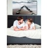 cuadro foto lienzo paisaje mar para cabezal cabecero dormitorio cama matrimonio
