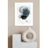Decoración pared con marco Armonía Escandinava Abstracto Moderno 