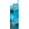 180 x 60 cm azul moderno decorativo Abstracto Moderno 