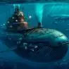 Submarino Ballena Victoriano Cuadros Arte Steampunk 
