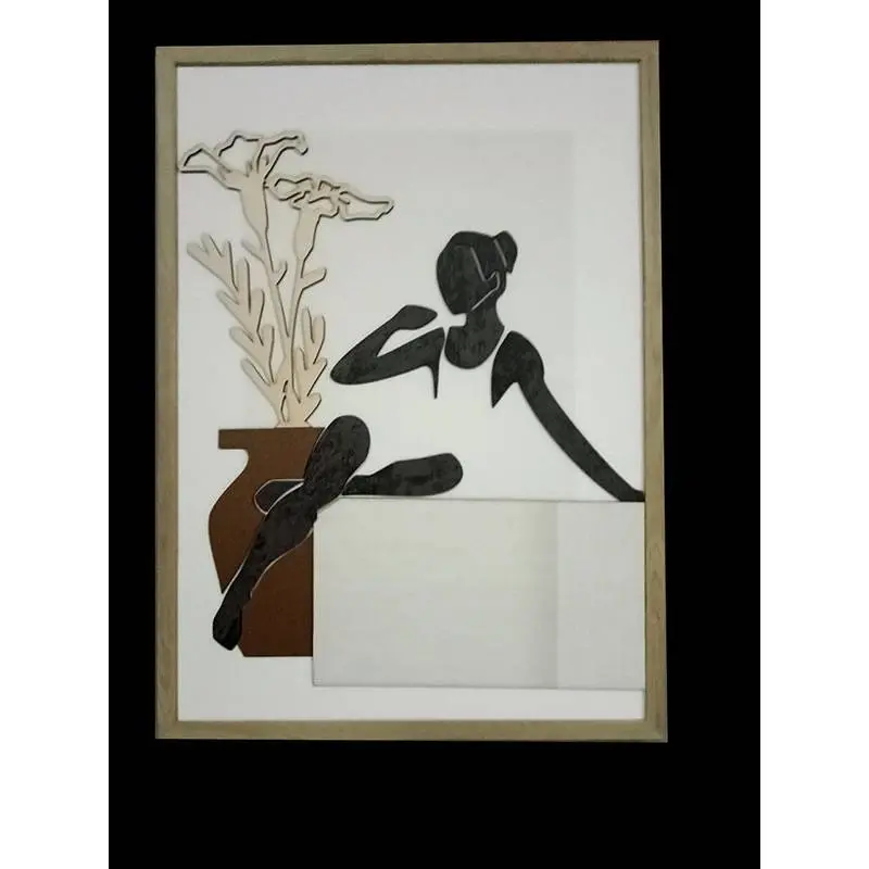 Bailarina relieve enmarcada Cuadros para Salón 