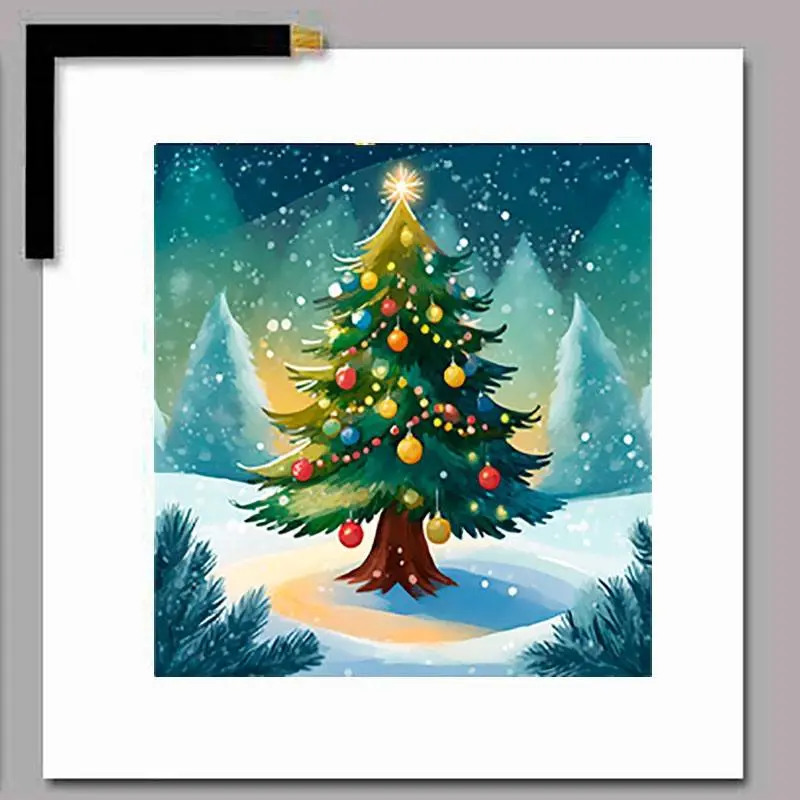 Árbol de Navidad Cuadros Decoración Navidad 