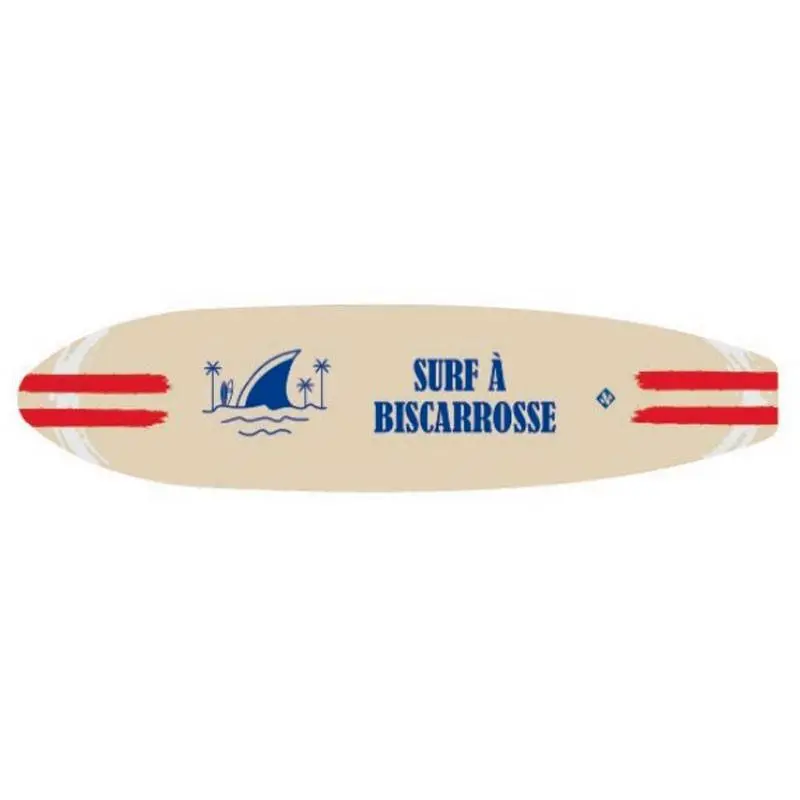 Adorno pared madera tabla Surf A Biscarrosse Tablas de Surf para decoración de pared Adorno pared madera tabla Surf A Biscarrosse Tablas de Surf para decoración de pared