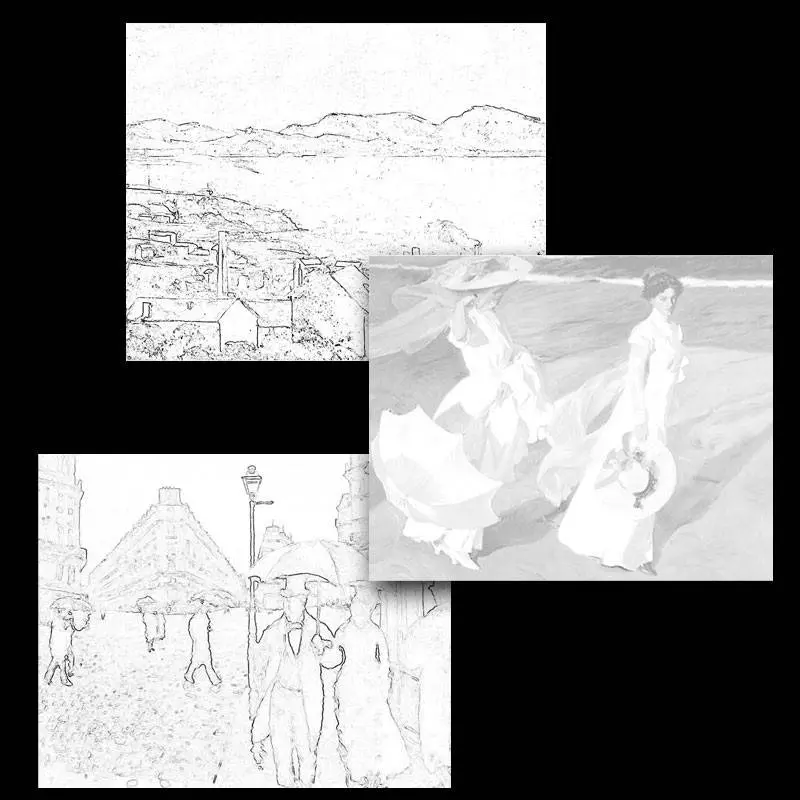 Lienzos para Pintar Lienzos predibujados con dibujos para pintar Lienzos para Pintar Lienzos predibujados con dibujos para pintar