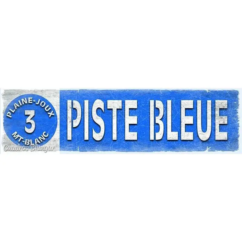Enseigne en bois « Piste Bleue » Plaine-Joux Mont-Blanc – déco vintage pour passionnés de ski alpin Panneaux décoratifs en bois personnalisés Enseigne en bois « Piste Bleue » Plaine-Joux Mont-Blanc – déco vintage pour passionnés de ski alpin Panneaux décoratifs en bois personnalisés