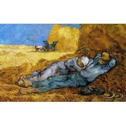 Comprar online Cuadros de Van gogh, Cuadros famosos, Cuadros pintores famosos "la siesta" impresión en lienzo.