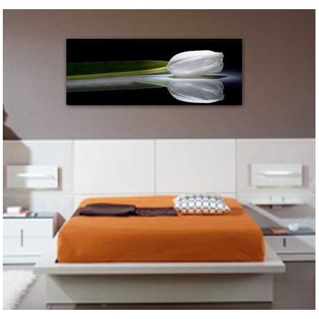 Cuadros para dormitorios cuadro foto impresion lienzo tulipan decoracion dormitorio