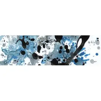 Creación Azul lienzo Grande Abstracto Moderno 