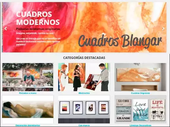 Cuadros arte moderno venta online