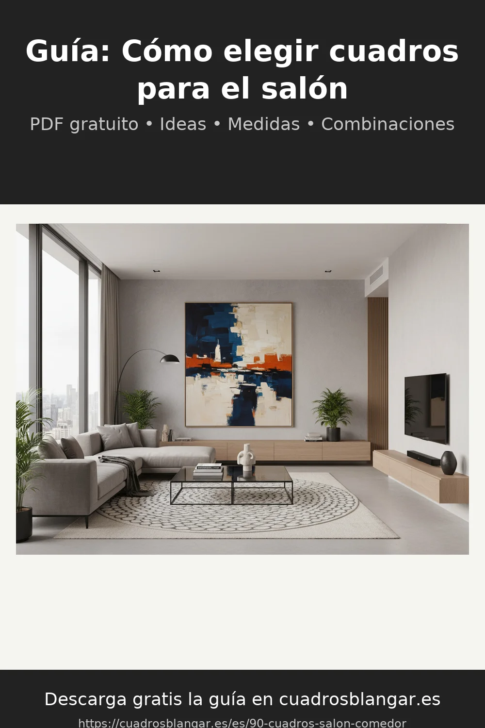 descargar guia como elegir cuadros para el salón