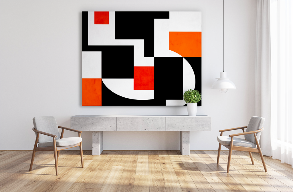 Cuadros en blanco y negro grandes para decorar tu hogar