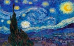 Relato corto Inspirado en la noche estrellada de Van Gogh